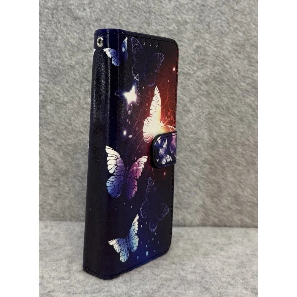 Phone Case Samsung Galaxy Z Fold 6 Case Hinge Cover Butterfly Wallet Phone Case - Picture 5 of 11